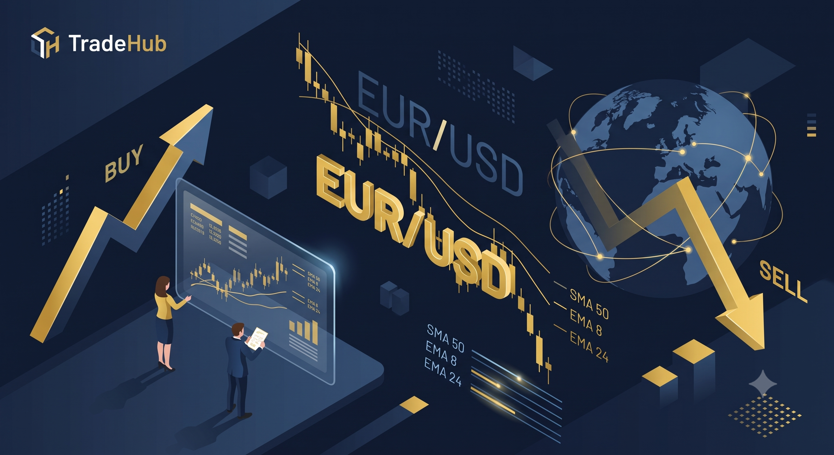 Analisis Teknikal EUR/USD: Tekanan Jual Mendominasi, Fokus pada Skenario Bearish